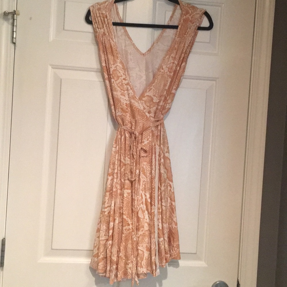 Pretty summer wrap dress